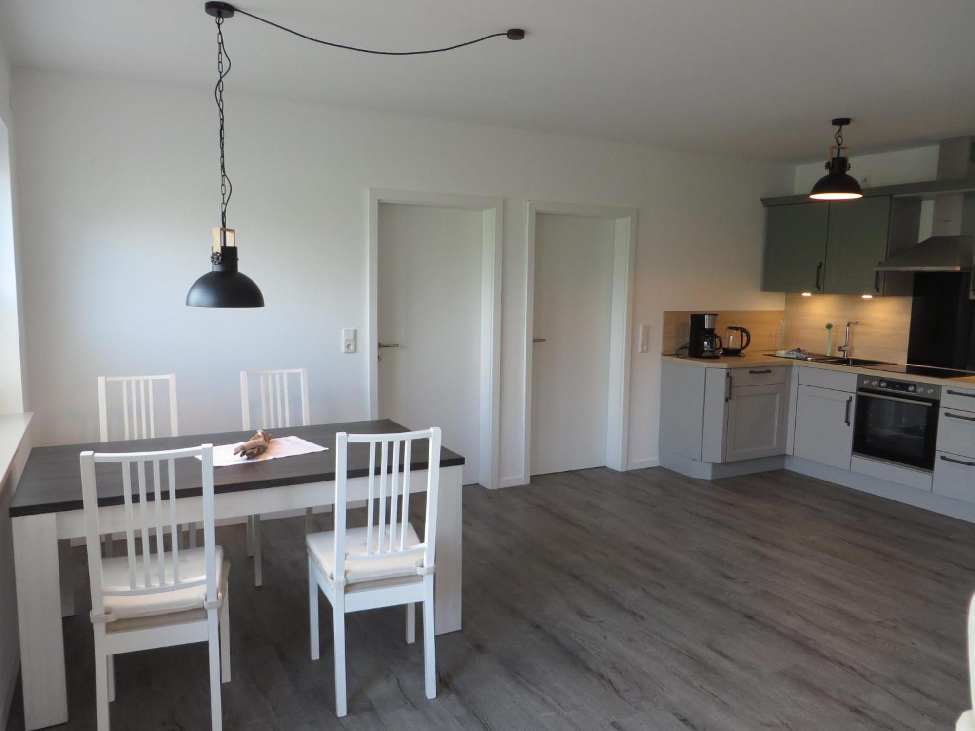 Neu Huus Up Hoecht Fewo 2 Dornum Exterior foto
