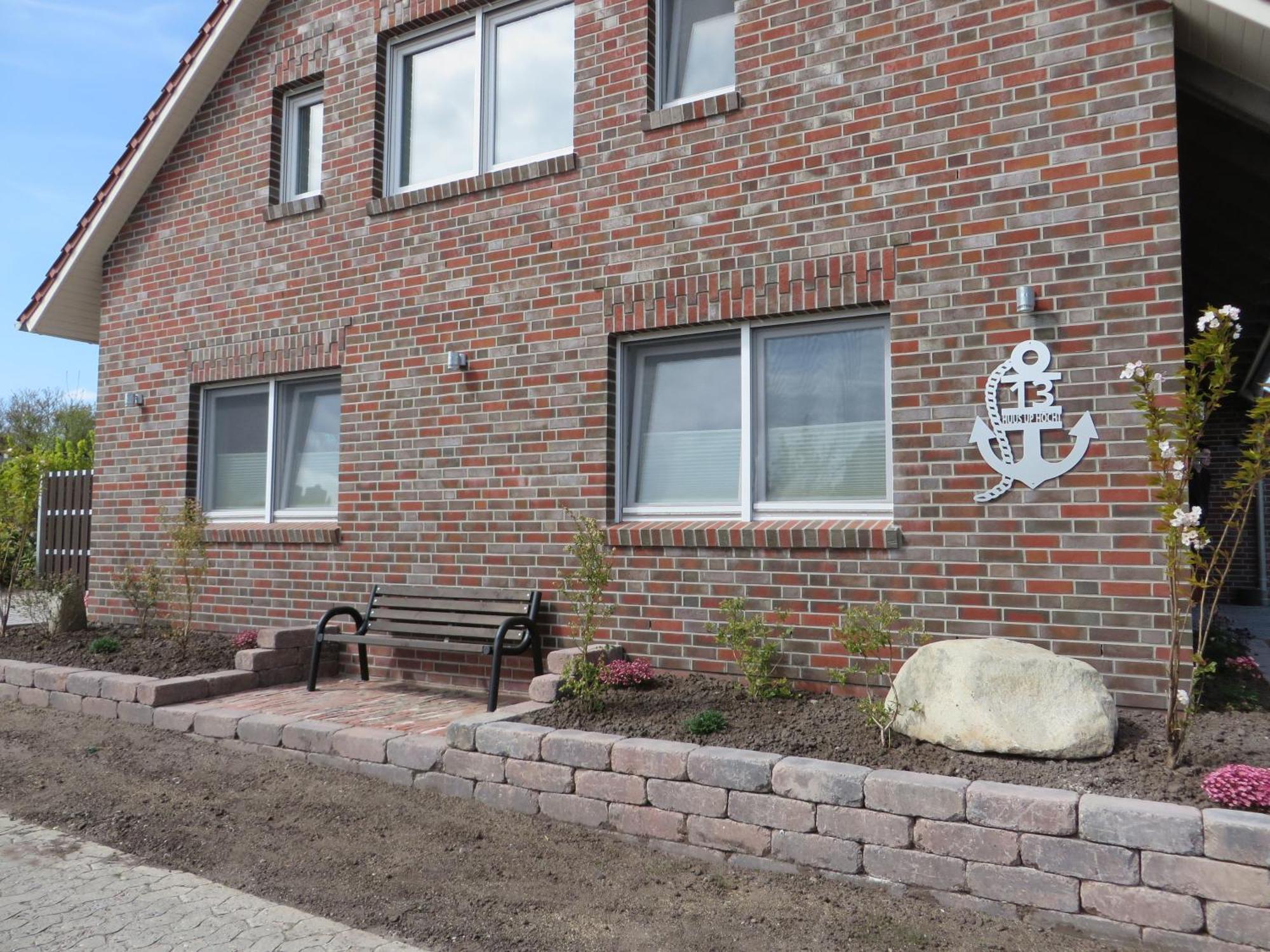 Neu Huus Up Hoecht Fewo 2 Dornum Exterior foto